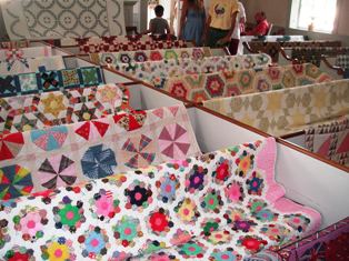 quilt show at Wardboro Methodist Church